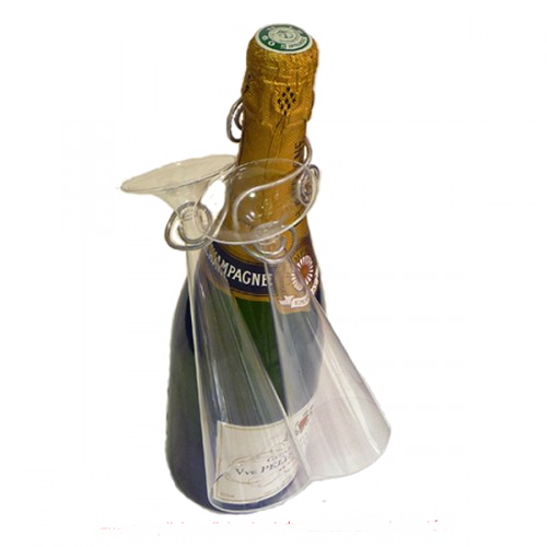 tube : bouteille champagne